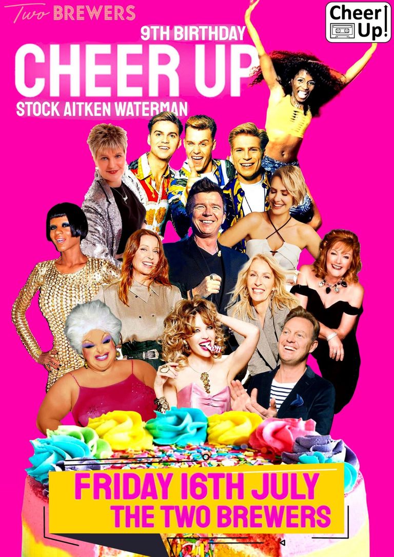 Cheer Up presents Sinitta Roadshow, The Stage Door Southampton, Friday 19th November 2021 featuring Sinitta live
