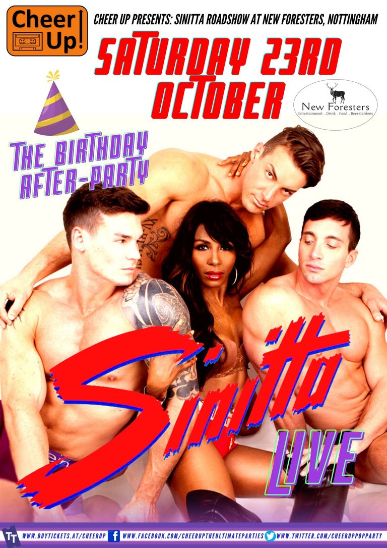 Cheer Up's Stock Aitken Waterman Party, Eagle London, Saturday 14th March 2020 featuring Sinitta live