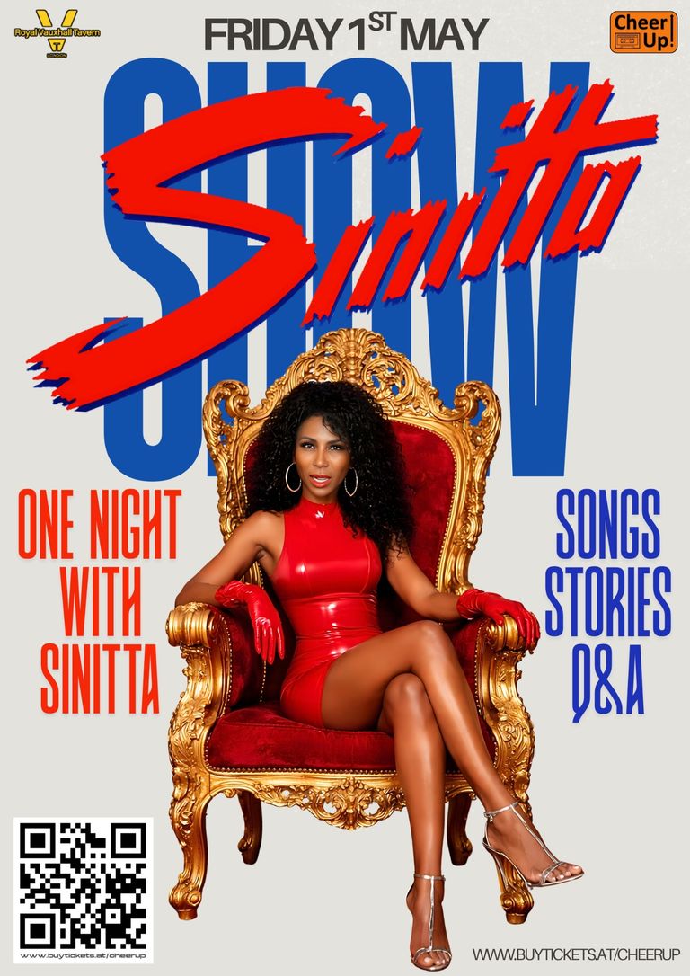 Cheer Up presents Sinitta Roadshow "Birthday Party", New Foresters Nottingham, Saturday 23rd October 2021 featuring Sinitta