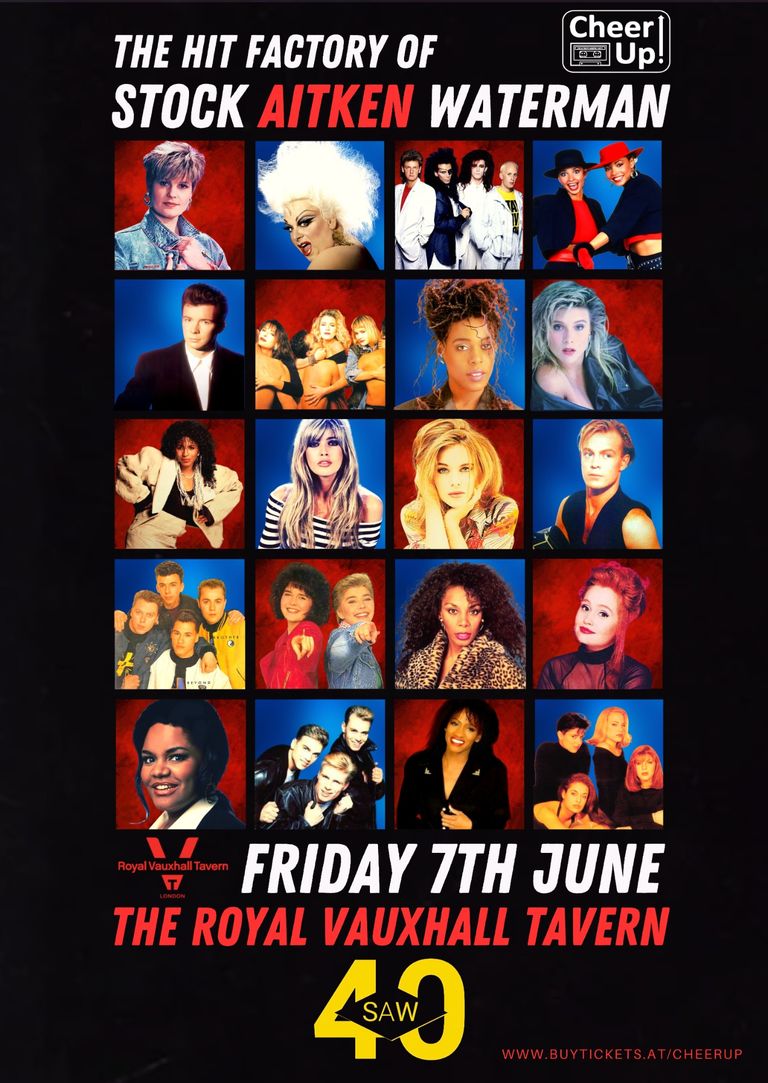 Cheer Up presents Sinitta Roadshow, The Stage Door Southampton, Friday 19th November 2021 featuring Sinitta live