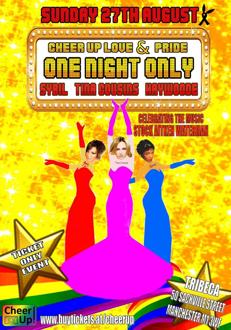 Cheer Up Sonia The Greatest Hits Show, OUT Liverpool, Saturday 17th November 2018 featuring Sonia